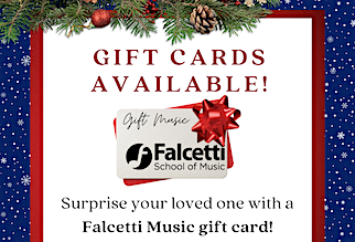 holiday gift card for musical purchases