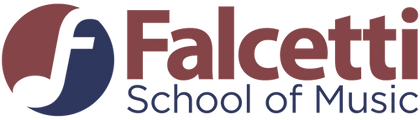 falcetti school of music brand logo